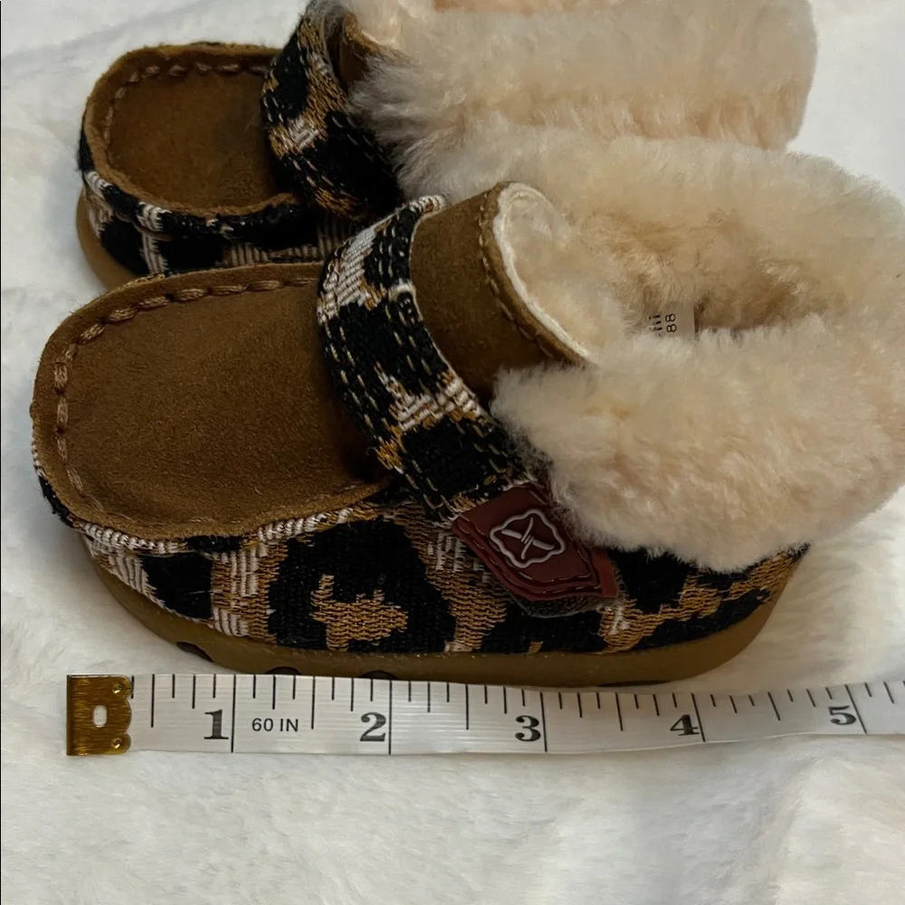 Twisted X Tan and Brown Baby Booties